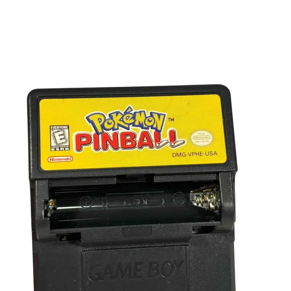Nintendo GameBoy Color Pokemon Pinball Rumbles Vintage Video Game TESTED